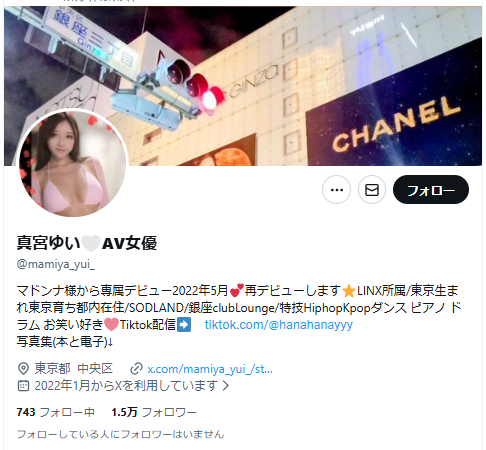 花井ゆりのSNS画像